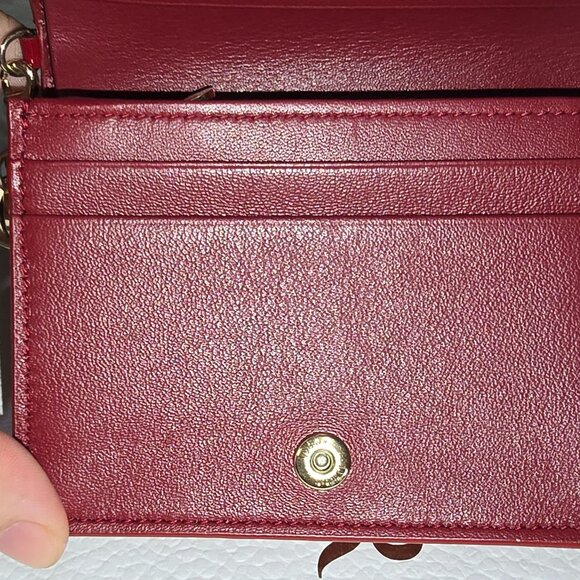 Dior Mini Lady Dior Gardenia Wallet - Picture 8 of 12